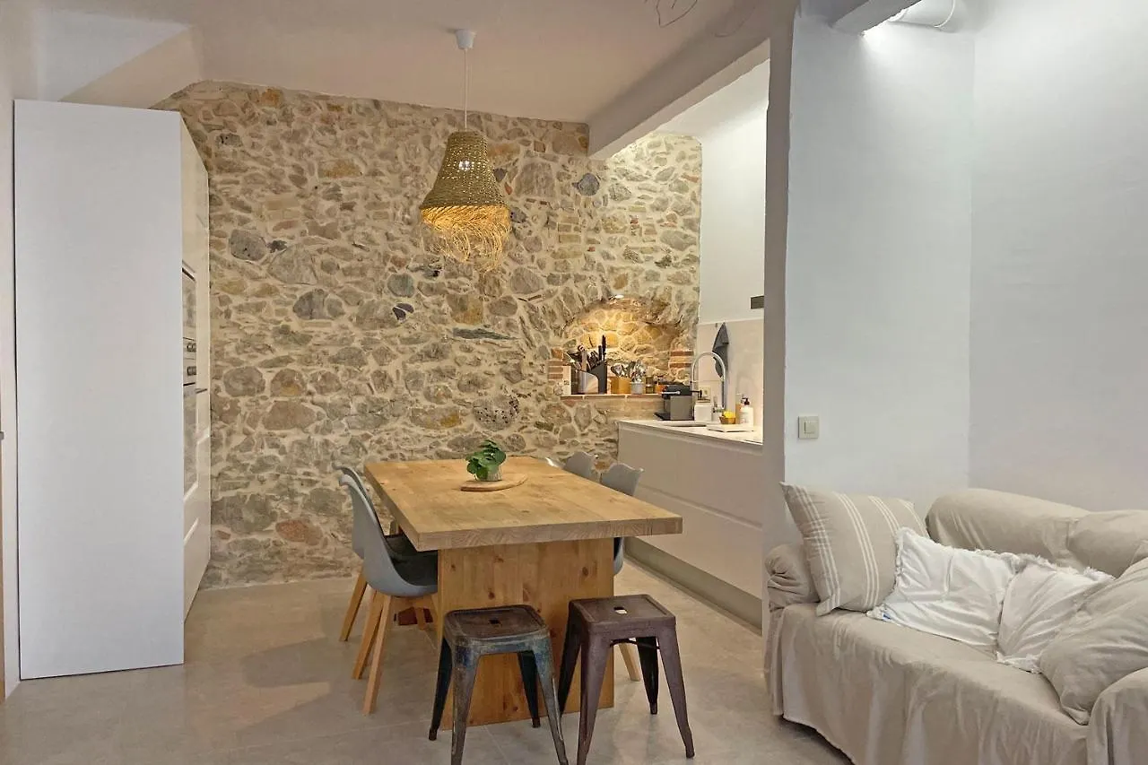 Luxe 8P Dorpshuis Centrum L'Escala 50M Van Strand