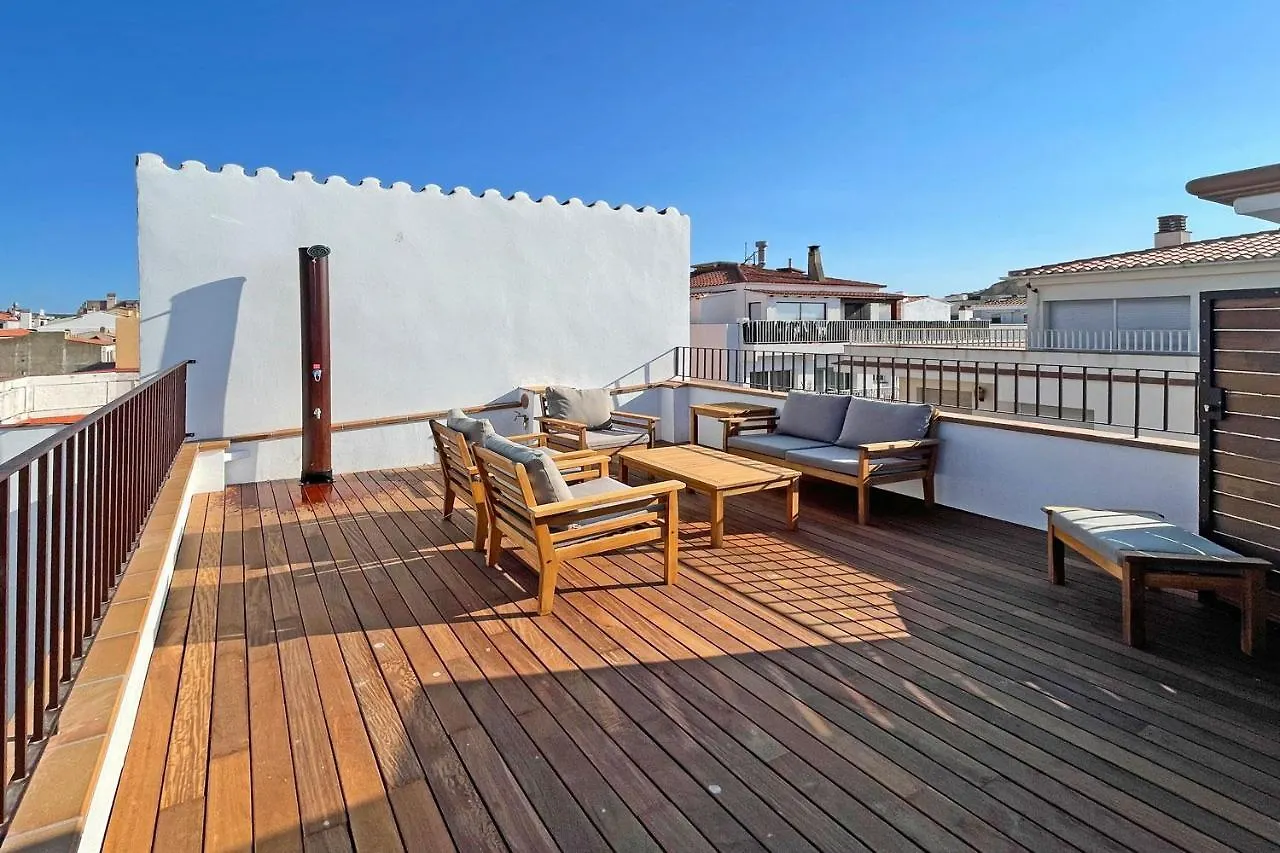 Luxe 8P Dorpshuis Centrum L'Escala 50M Van Strand