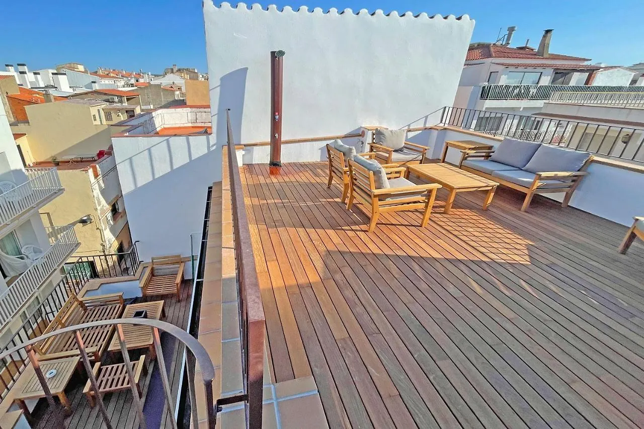Luxe 8P Dorpshuis Centrum L'Escala 50M Van Strand